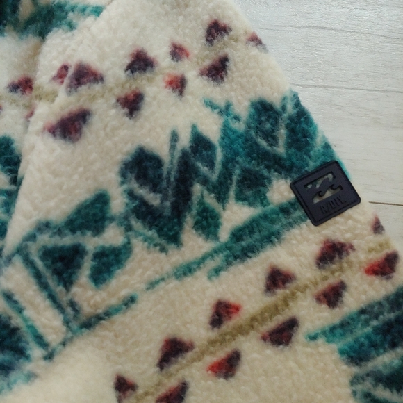 BILLABONG NEW Boundary Half Zip Mock Neck Pullover Fleece - Picture 9 of 13